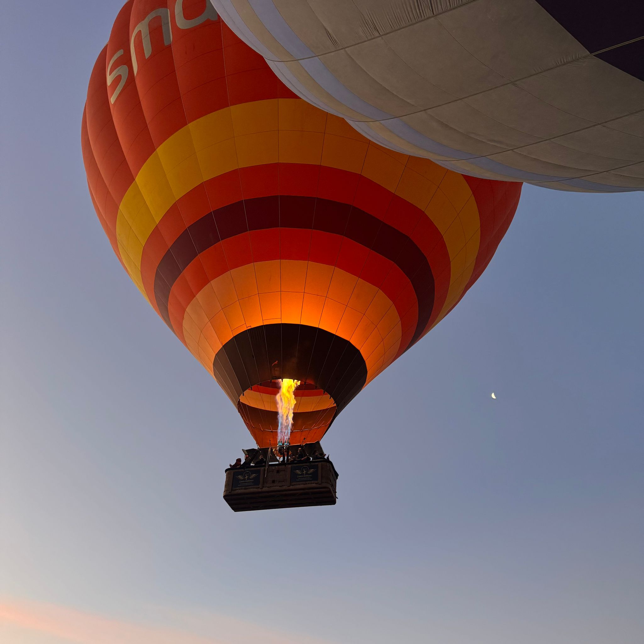 Vol en montgolfière