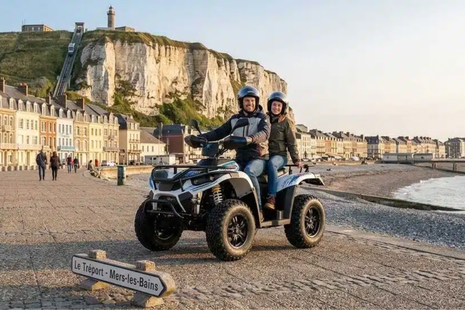 Balade en Quad Électrique Urbain – À la découverte des Trois Villes Sœurs - session de 2h l'après-midi (15H)